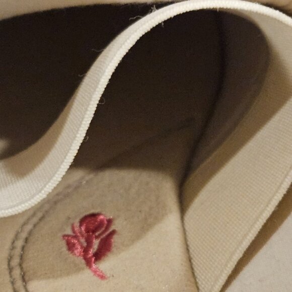 Ros Hommerson Calypso SZ 9.5N Casual Blue & Beige Closed Toe Slip On Deck Shoe - Picture 7 of 9